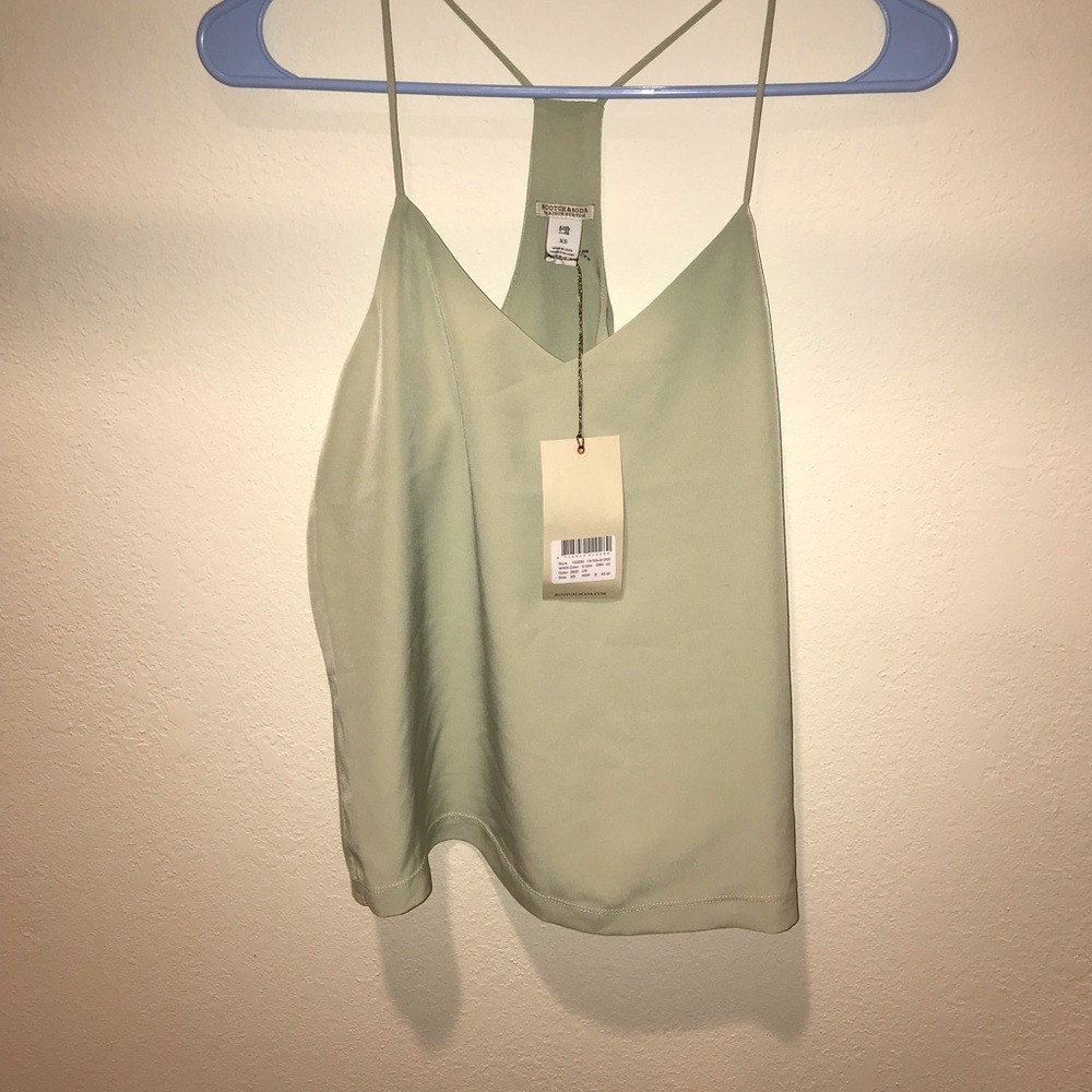 Elegant Sage Green Women's Top